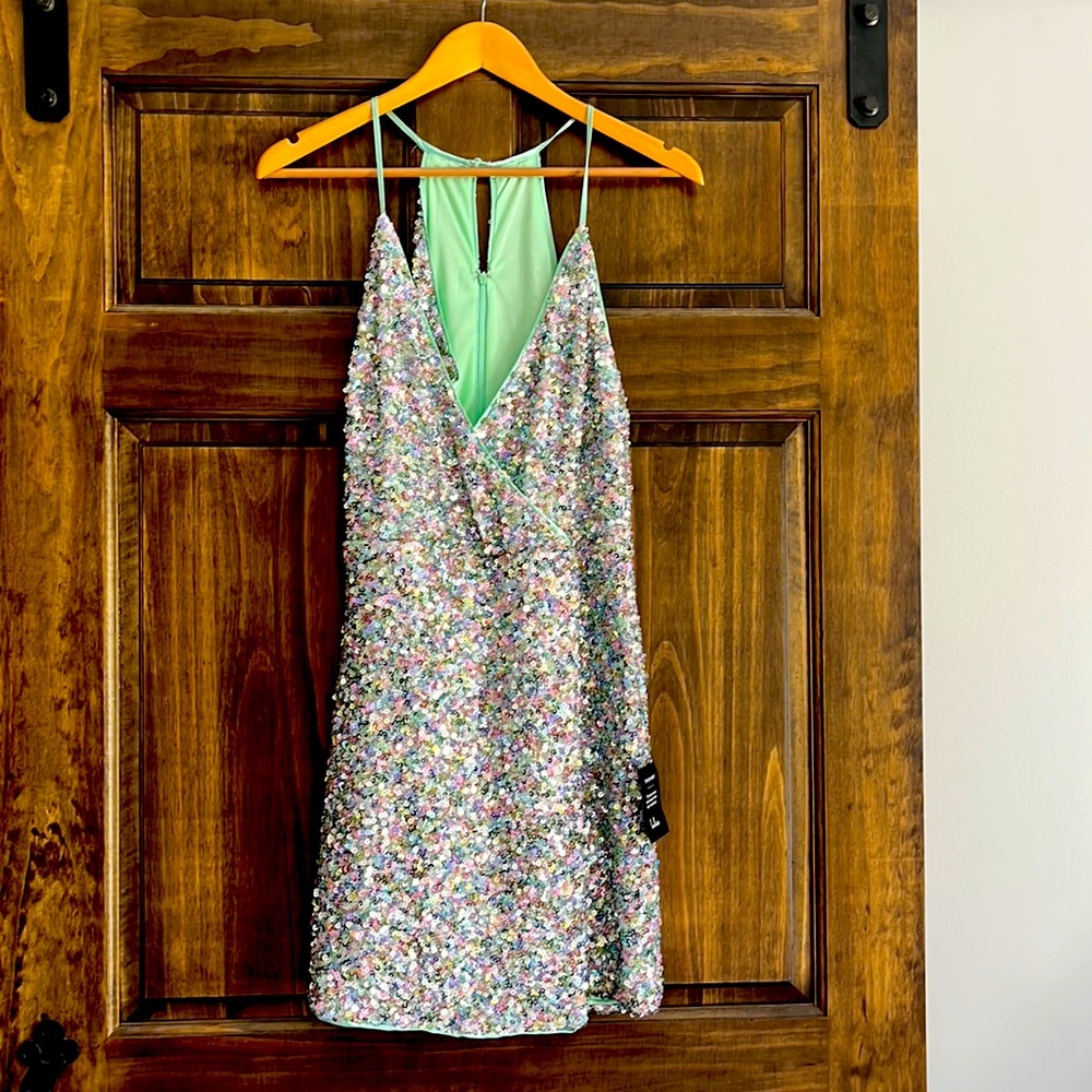 Lulu’s Spark Your Interest Sequin Dress